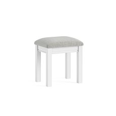 Bordeaux Painted White Dressing Table Stool