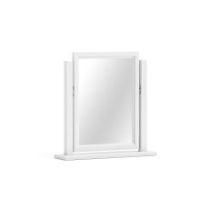 Bordeaux Painted White Vanity Mirror