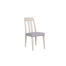 Vida Living Marlow Wooden Slat Dining Chair in Cashmere Grey