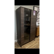 Ex-Display Redruth - Walnut Effect Display Wall Unit