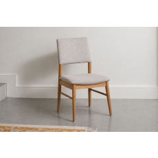 G Plan Maddison Upholstered Dining Chair With Stretcher (Pair)