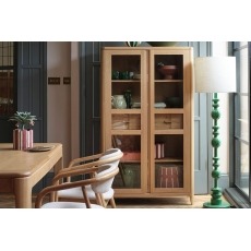G Plan Maddison Oak Display Cabinet