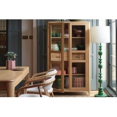 G Plan Maddison Oak Display Cabinet