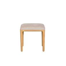 G Plan Winchester Retro Oak Upholstered Stool
