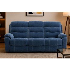 Halo Tech Fabric 3 Seater Power Head Tilt Recliner Sofa Halo Tech Fabric 3 Seater Power Head Tilt Recliner Sofa