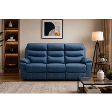 Halo Tech Leather 3 Seater Power Head Tilt Recliner Sofa Halo Tech Leather 3 Seater Power Head Tilt Recliner Sofa