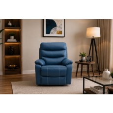 Halo Tech Leather Power Head Tilt Recliner Chair Halo Tech Leather Power Head Tilt Recliner Chair