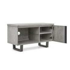 Brooklyn Grey Oak Small 90cm TV Media Unit