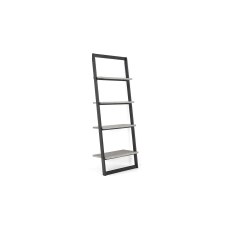 Brooklyn Grey Oak Slim Ladder Bookcase Brooklyn Grey Oak Slim Ladder Bookcase