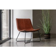 Gallery Direct Hawking Lounge Chair in Brown