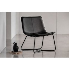 Gallery Direct Hawking Lounge Chair in Charcoal