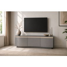 New Vida Living Lazzaro TV Cabinet with LED Lights