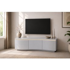 New Vida Living Lazzaro TV Cabinet with LED Lights