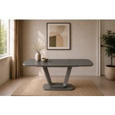 New Vida Living Lazzaro Small 120-160cm Extending Dining Table New Vida Living Lazzaro Small 120-160cm Extending Dining Table