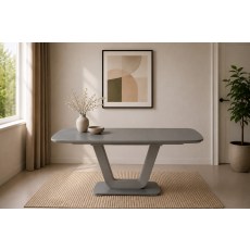New Vida Living Lazzaro Small 120-160cm Extending Dining Table New Vida Living Lazzaro Small 120-160cm Extending Dining Table