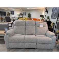 Ex-Display Newquay - G Plan Kingsbury 3 Seater Power Recliner Sofa with Headrest and Lumber with USB