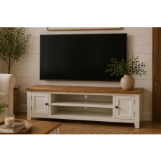 Cotswold White Extra Large TV Stand 180cm Wide