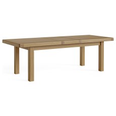 Normandy Chunky Country Oak Large Extending Dining Table Set & 6 Ladder Chairs Normandy Chunky Country Oak Large Extending Dining Table Set & 6 Ladder Chairs