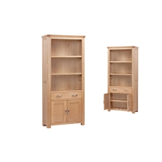 Treviso Oak High Bookcase