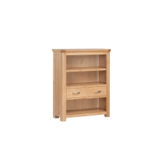 Treviso Oak Low Bookcase