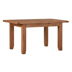 Cotswold Rustic Oak Small Ext Dining Table