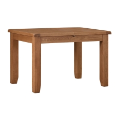 Cotswold Rustic Oak Small Ext Dining Table