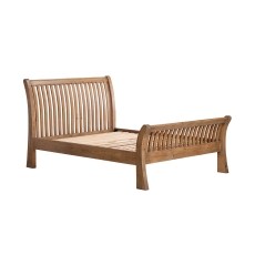 Bermuda Reclaimed Wood Slatted Bedframe