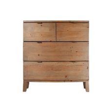 Bermuda Reclaimed Wood 4 Drawer Chest of Drawers
