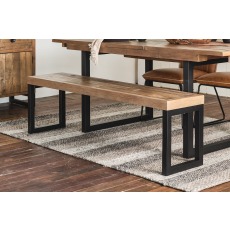 Nixon Reclaimed Wood 140cm Bench