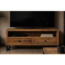 Nixon Reclaimed Wood Small TV Unit