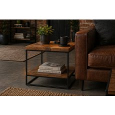 Soho Solid Oak Lamp Table