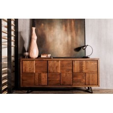 Soho Camden Solid Oak Wide Sideboard Soho Camden Solid Oak Wide Sideboard