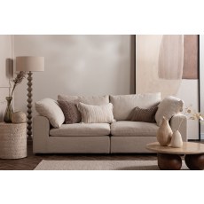 Zen Modular Natural Chenille 2 Seater Sofa Zen Modular Natural Chenille 2 Seater Sofa