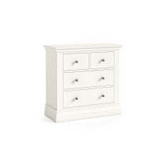 Burgundy Painted Coconut Milk 2 Over 2 Chest of Drawers Burgundy Painted Coconut Milk 2 Over 2 Chest of Drawers