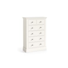 Burgundy Painted Coconut Milk 2 Over 4 Chest of Drawers Burgundy Painted Coconut Milk 2 Over 4 Chest of Drawers