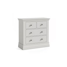 Burgundy Painted Light Grey 2 Over 2 Chest of Drawers Burgundy Painted Light Grey 2 Over 2 Chest of Drawers