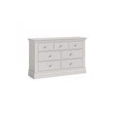 Burgundy Painted Light Grey 3 Over 4 Chest of Drawers Burgundy Painted Light Grey 3 Over 4 Chest of Drawers