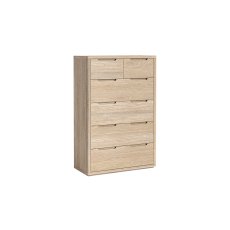 Portobello Oak 2 Over 4 Chest of Drawers