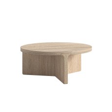 Portobello Oak 85cm Round Coffee Table