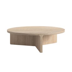 Portobello Oak 120cm Round Coffee Table