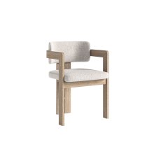 Portobello Oak Dining Armchair