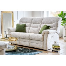G Plan Ledbury Fabric 3 Seater Recliner Sofa