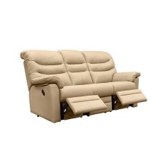 G Plan Ledbury Leather 3 Seater Recliner Sofa