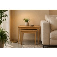 Bath Oak Nest of Tables