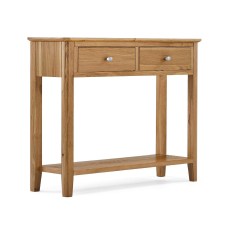 Bath Oak Console Table