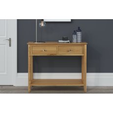 Bath Oak Console Table