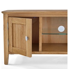 Bath Oak Large TV Unit