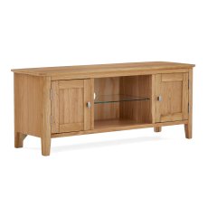 Bath Oak Large TV Unit