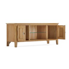 Bath Oak Large TV Unit