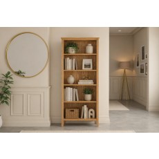 Bath Oak Large Bookcase